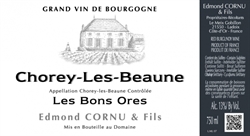 2021 Chorey-les-Beaune Rouge, Les Bons Ores, Domaine Edmond Cornu